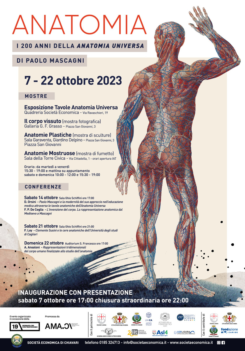 Anatomia: i 200 anni della Anatomia Universa di Paolo Mascagni