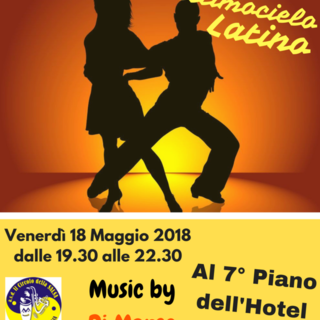 Venerdì 18 maggio al Grand Hotel Savoia Settimocielo a tutto ritmo latino