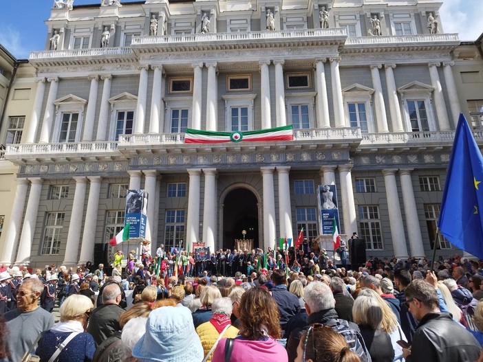 25 aprile, Anpi risponde a Toti: &quot;Fischi di delusione, vanno ascoltati&quot;