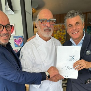 Andy Luotto porta la sua cucina a Rapallo: apre “Il Salotto” all'hotel Rosabianca