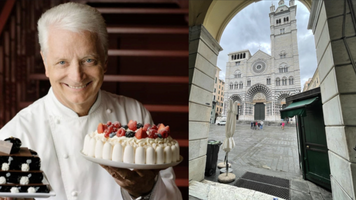 Pasticceria a Genova per Iginio Massari: sarà in piazza San Lorenzo, nei locali chiusi da anni di fronte alla Cattedrale