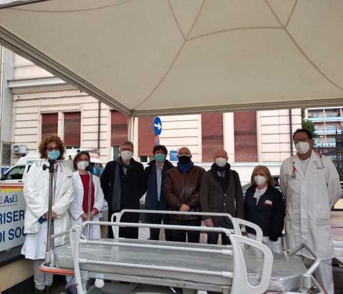 “Il grande cuore di Genova”: il contributo di cinque imprenditori per il Pronto Soccorso dell’ospedale Villa Scassi