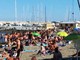 Arenzano, assembramento e &quot;animi caldi&quot; sulla spiaggia (VIDEO)