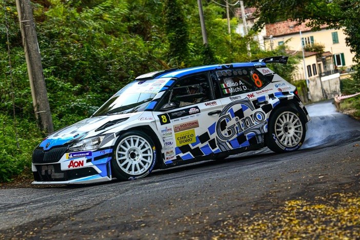 Alessandro Gino trionfa nel Trofeo Michelin/Logistica Uno Rally Cup