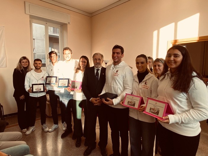 Premiati i trionfatori a Pisa nella regata delle Antiche Repubbliche Marinare