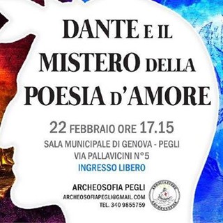 Pegli ricorda Dante e &quot;il mistero della poesia d'amore&quot;