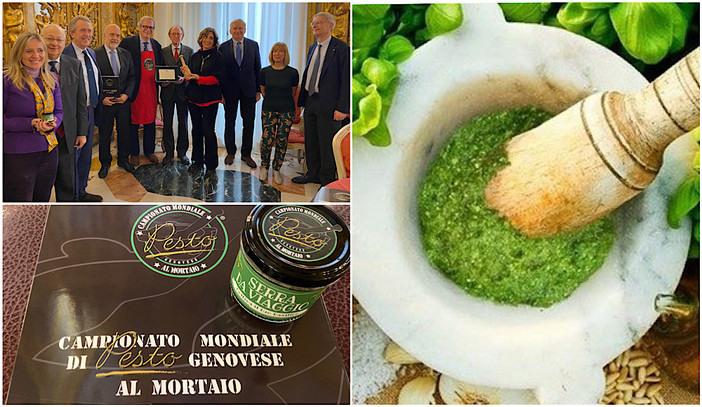 Dal Brasile per preparare la salsa migliore: sabato la finale del decimo Campionato Mondiale di pesto al mortaio