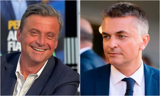 Da sinistra: Carlo Calenda ed Edoardo Rixi