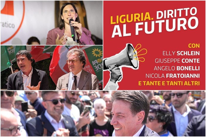 Palco o non palco, il ‘campo largo’ è pronto a scendere in piazza a Genova al grido di “Liguria, diritto al futuro”