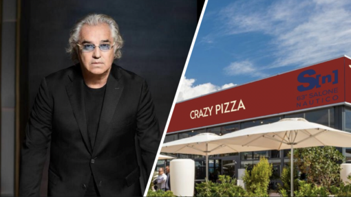 Briatore e il suo “Crazy pizza” sbarcano a Genova, un pop-up restaurant al salone nautico