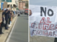 Primo giorno di circo in piazzale Kennedy, la protesta contro lo sfruttamento degli animali