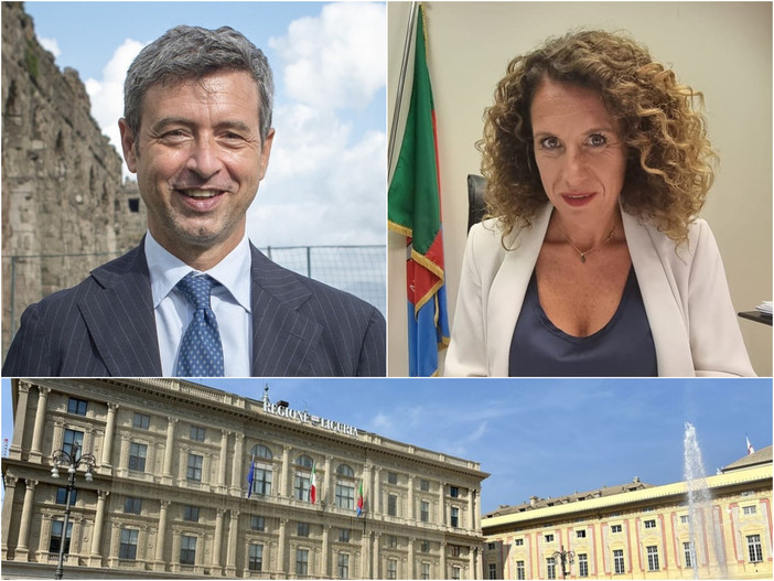 Da sinistra: Andrea Orlando e Ilaria Cavo