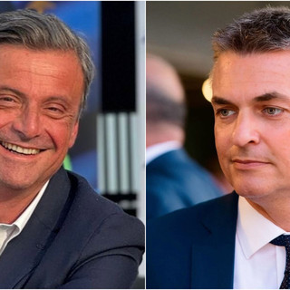 Da sinistra: Carlo Calenda ed Edoardo Rixi