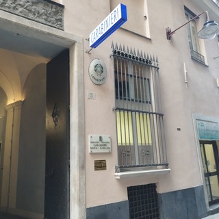 La stazione dei carabinieri della Maddalena