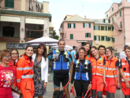 Boccadasse, inaugurato il nuovo defibrillatore con esercitazione in mare (foto e video)