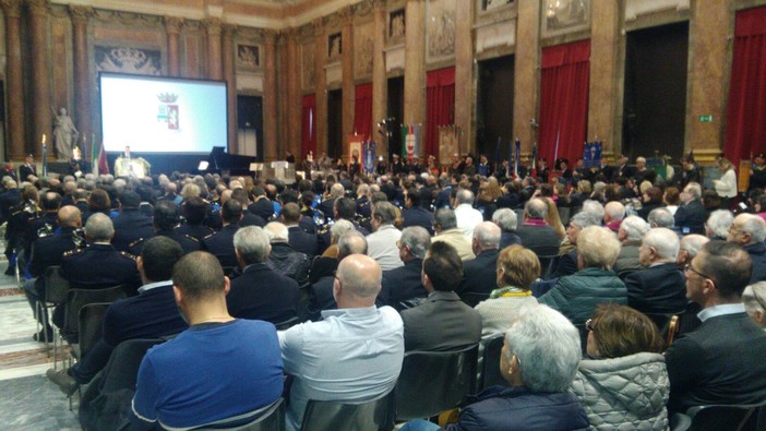 Genova, cerimonia al Ducale per i 166 anni della Polizia