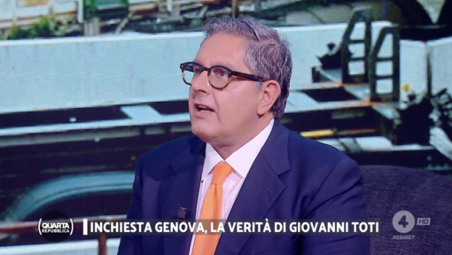 Giovanni Toti a 'Quarta Repubblica' su Rete4