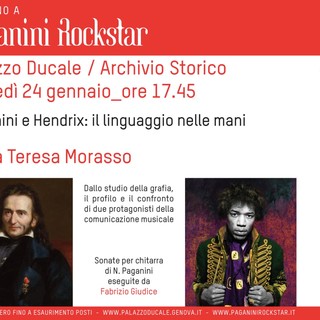 Il genio nelle mani: incontro su Paganini ed Hendrix con la grafologa Morasso