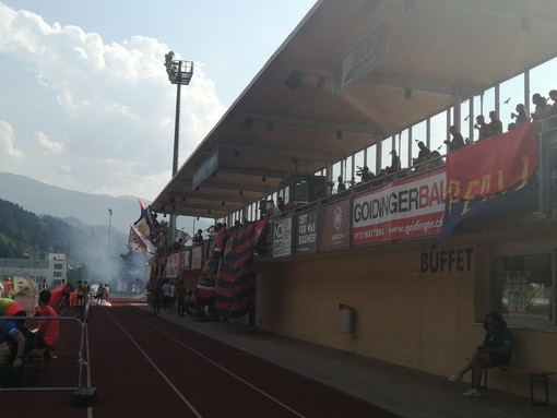 I tifosi del Genoa presenti lo scorso anno durante il ritiro in Tirolo