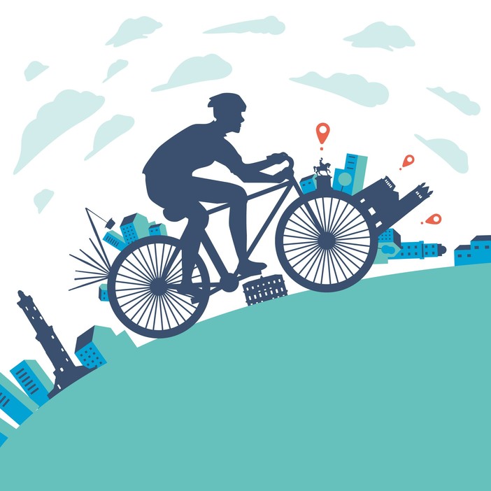 GenoVa in bici, dal 2 aprile al 5 giugno in sella per le vie della città