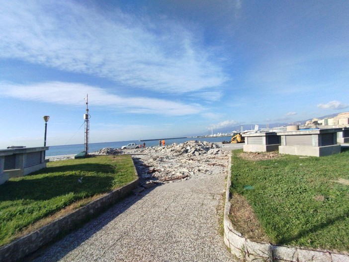 Raso al suolo lo Skate Park ai Giardini Govi