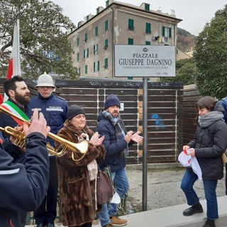 A Voltri un piazzale intitolato a Giuseppe Dagnino