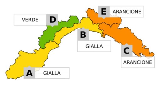 Torna il maltempo in Liguria: allerta gialla su Genova e arancione nel levante