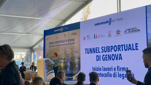 Partiti i lavori del tunnel subportuale. Autostrade: &quot;Vogliamo riconquistare la fiducia di questo territorio&quot;