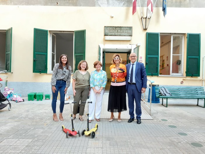 Anno scolastico al via, oggi ripartono le scuole per l'infanzia: gli auguro dell'assessore Brusoni