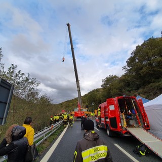 Sopralluogo di Sergio Battelli (M5s) sul viadotto crollato: &quot;Chiederemo attivazione fondo emergenze europee&quot;