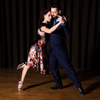 &quot;Tango per le donne&quot; a Genova, con i ballerini Javier Rodriguez e Fatima Vitale