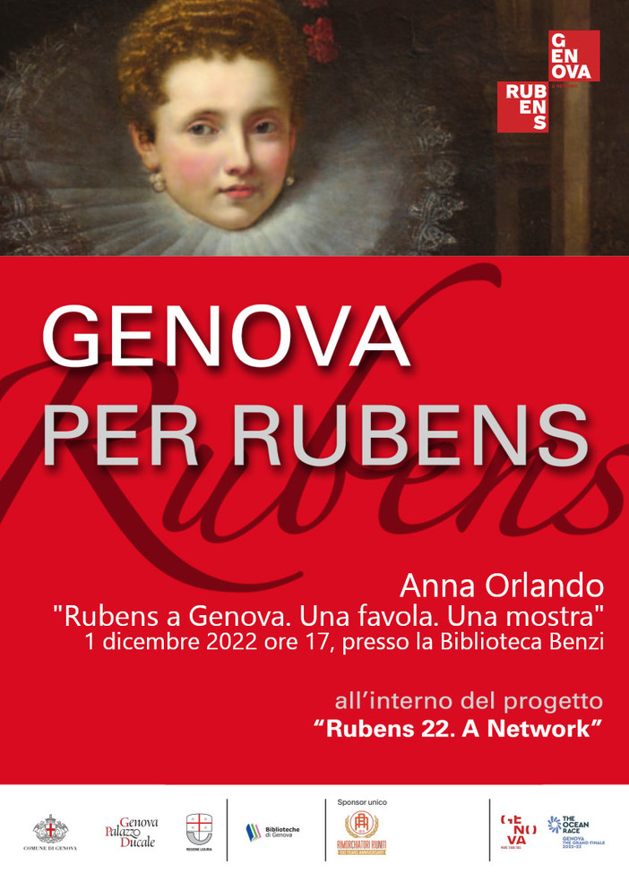 Rubens a Genova. Una favola. Una mostra. Alla biblioteca Benzi la presentazione con Anna Orlando