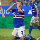 Alla Samp non è bastato il gol di Coda, alla fine a festeggiare è stata la Salernitana (foto di Gabriele Siri)