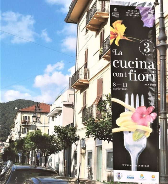 Alassio: cresce l’interesse per il Festival della Cucina con i Fiori. In programma anche il gemellaggio con “Un Fiore nel piatto” della Val Camonica