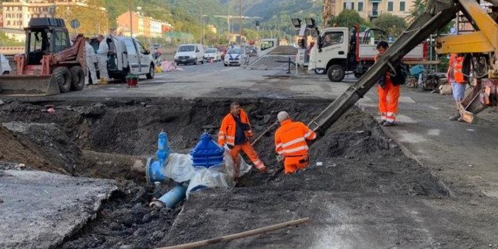 Piazzale Parenzo: oggi l'asfaltatura