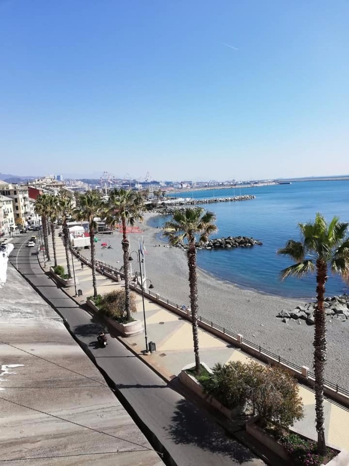 Torna balneabile il tratto costiero del Lungomare di Pegli