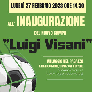 Sarà intitolato all'allenatore storico Lugi Visani il nuovo campo da calcio a 7 di San Salvatore di Cogorno