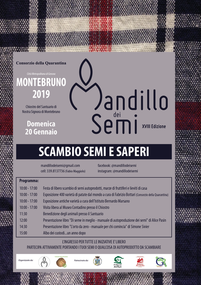 &quot;Mandillo dei semi&quot;: la XVII edizione a Montebruno