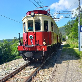 Il Locomotore 29 della ferrovia Genova-Casella