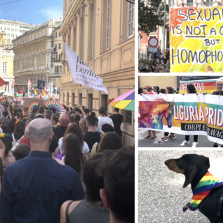 Liguria Pride, un fiume di persone invade Genova: “Corpi Extravaganti” (Foto e Video)