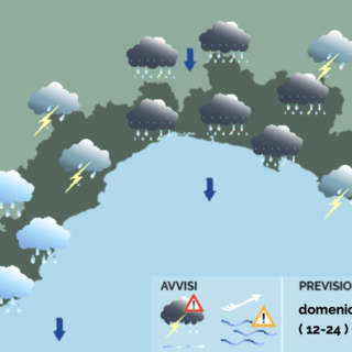 Meteo, scatta l’allerta arancione: forti rovesci su tutta la Liguria