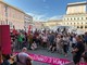 Le immagini della manifestazione sotto la sede di Regione Liguria