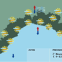 Meteo, velature sparse e temperature in lieve diminuzione