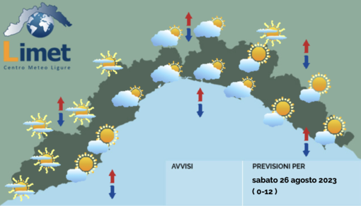 Meteo, addio caldo: in arrivo le nubi. Domenica e lunedì temporali su tutta la regione