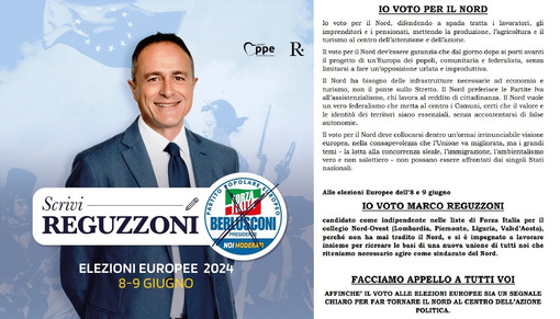 Elezioni Europee, l'appello dei mille per Marco Reguzzoni a difesa del Nord. Tra i firmatari Leoni, Pagliarini, Bonomi e Bastoni