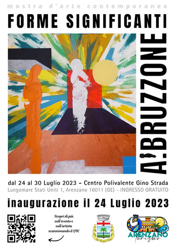 &quot;Forme significanti&quot;, la mostra di A.Bruzzone dal 24 luglio ad Arenzano