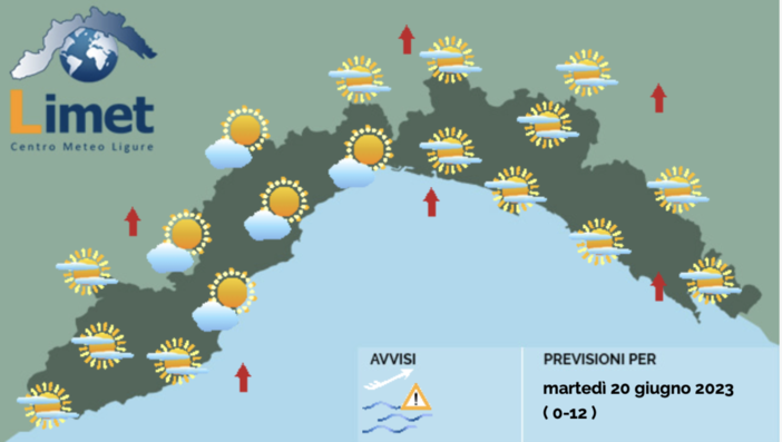 Meteo, temperature in aumento e cielo sereno su tutta la regione