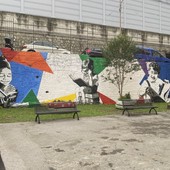 Pra’, un nuovo murales alla ‘Emma Valle’: così la scuola dell’infanzia diventa ancora più bella