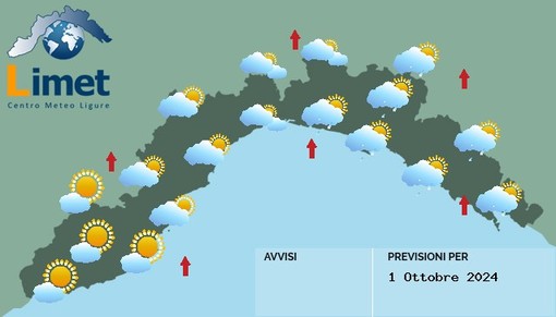 Meteo: aumenta l'instabilità, attesi rovesci già dalle prime ore del mattino