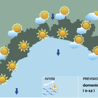 Meteo, ritorna il bel tempo nei prossimi giorni sulla Liguria